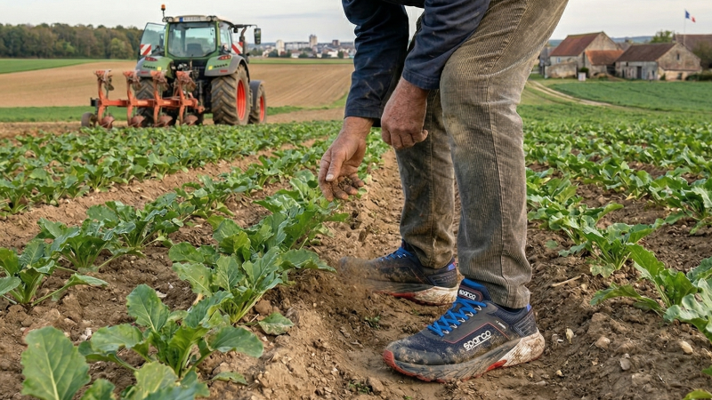 Illustration de Sparco et AXE-ENVIRONNEMENT s’associent pour vos chaussures de sécurité