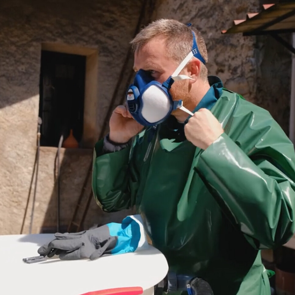 Protection respiratoire - phytosanitaires