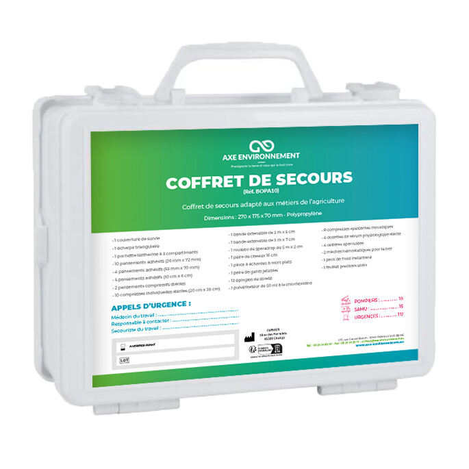 Coffret de secours