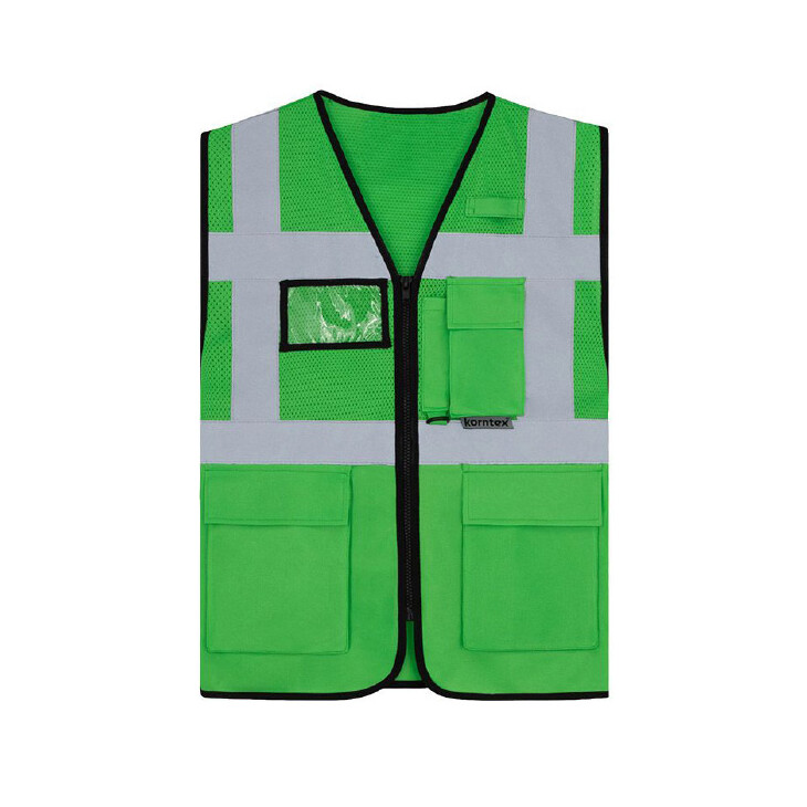 Gilet de sécurité en maille VERT