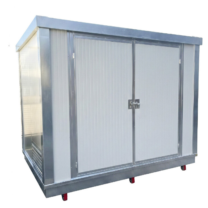 Magasin de stockage phytosanitaire PREMIUM isolé 6 M² - Solution avec électricité et lumières