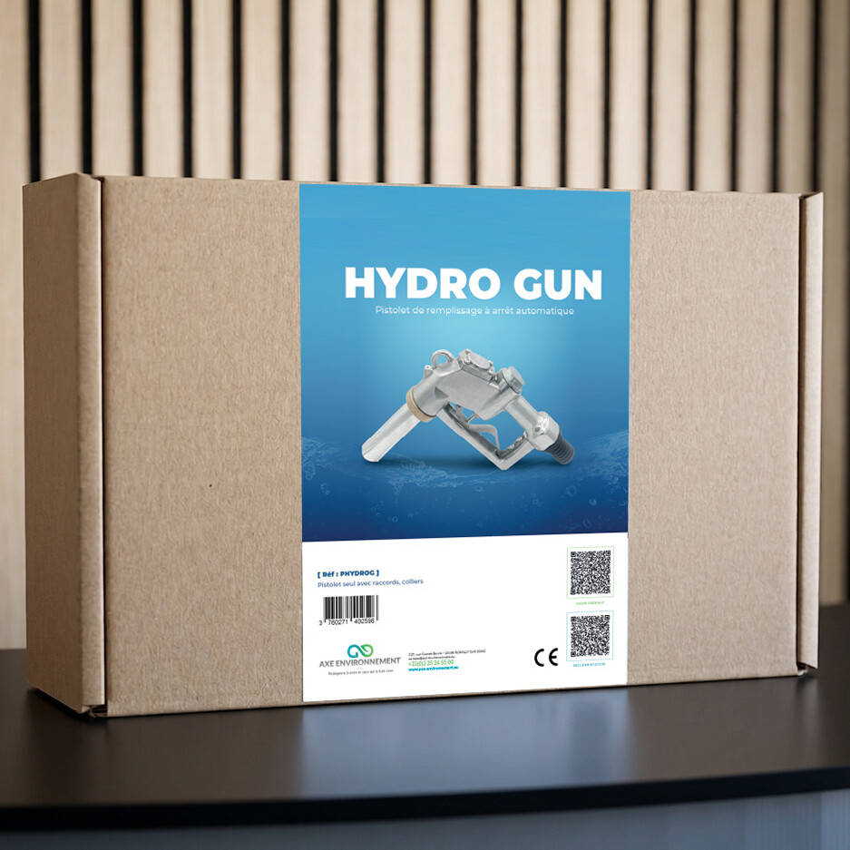 KIT COMPLET - Pistolet de remplissage HYDRO GUN à arrêt automatique