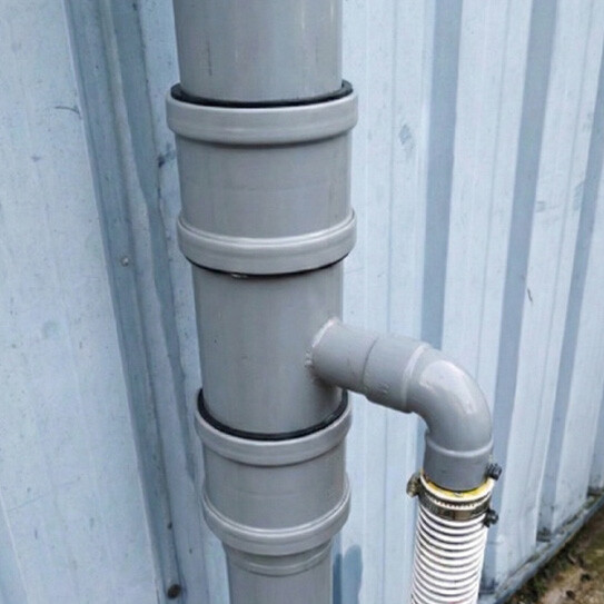 Collecteur de gouttière PVC CAPT’O DN100